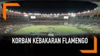Sekitar 30 ribu penggemar berikan penghormatan untuk korban kebakaran asrama klub sepakbola di Brasil.