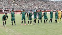 PSS Sleman saat mengikuti Piala Presiden 2017 di Stadion Maguwoharjo, Sleman. (Bola.com/Nicklas Hanoatubun)