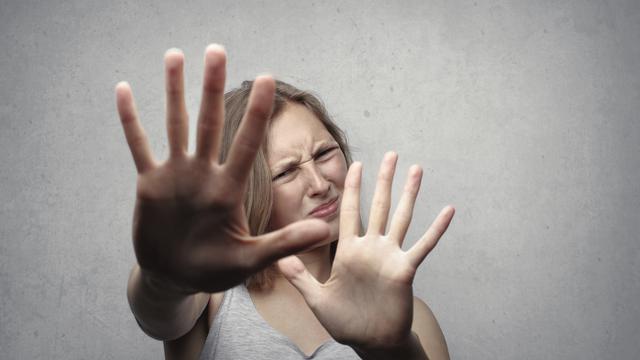 Ilustrasi ekspresi ketakutan