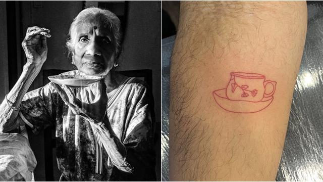 Pria Ini Bikin Tato Ciri Khas Kakek Neneknya yang Telah Meninggal, Jadi Kenangan