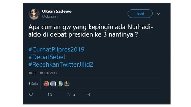6 Curhatan Netizen Tentang ‘Debat Sebel’