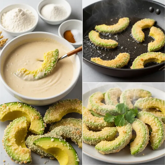 Resep Alpukat Goreng Tepung (Image by Gemini AI)