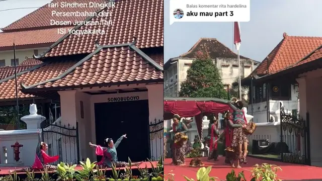 Menari Dengan Koreografi Energik, Dosen ISI Yogyakarta Bikin Warganet Kagum