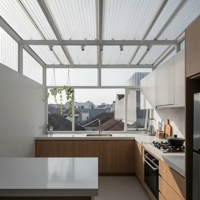 Model Atap Dapur Minimalis