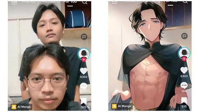 7 Editan Foto Netizen Jadi Anime Pakai Filter Ini Hasilnya Kocak Banget, Bikin Heran