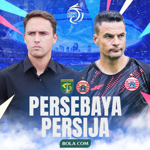 BRI Liga 1 - Persebaya Surabaya Vs Persija Jakarta - Duel Pelatih: Paul Munster Vs Carlos Pena