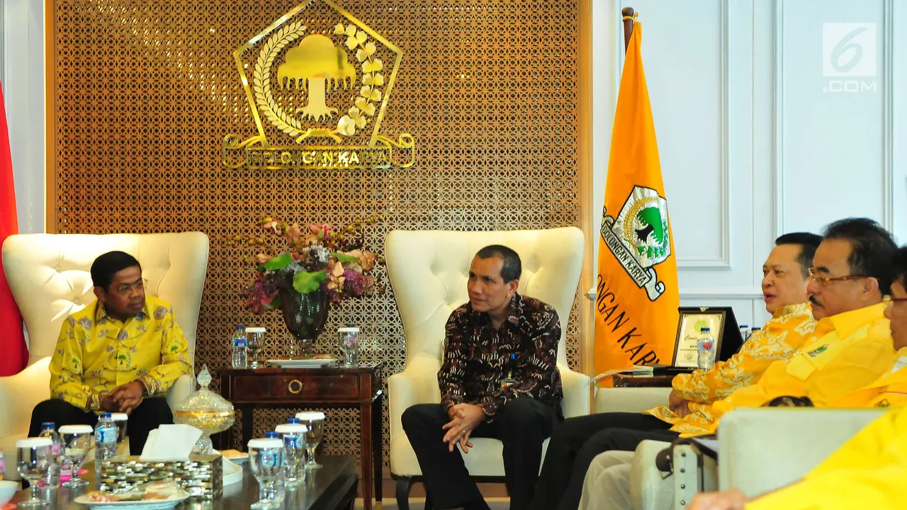 KPK Sambangi DPP Golkar
