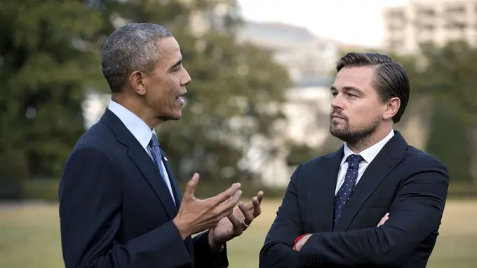 Leonardo DiCaprio - Brack Obama
