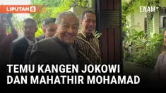Mahathir Mohamad Datangi Rumah Jokowi di Solo