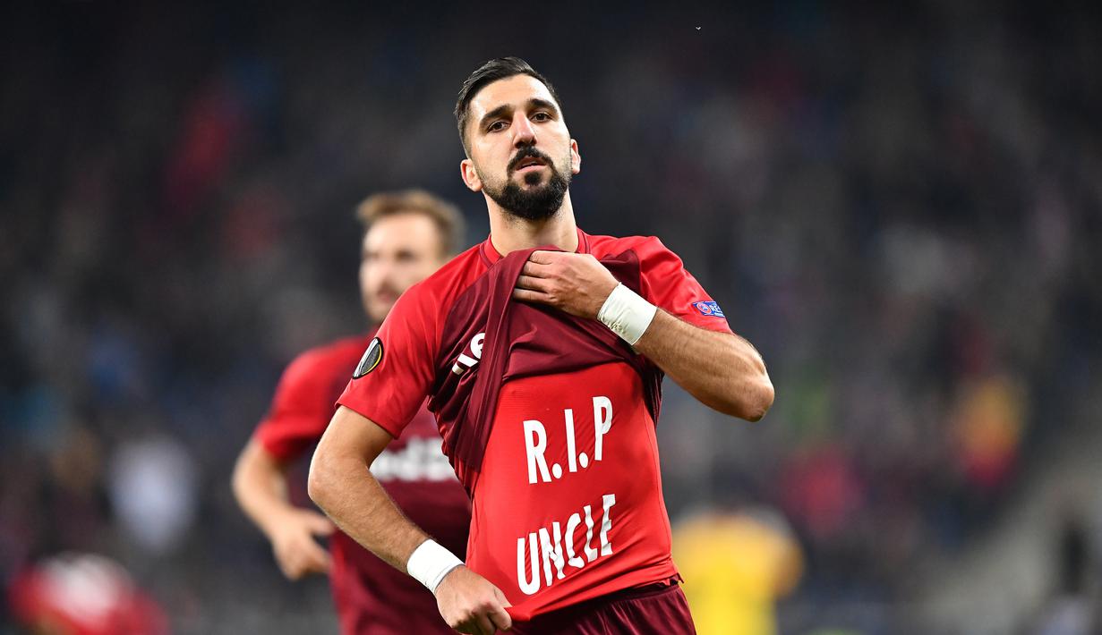 1. Munas Dabbur (RB Salzburg) - 5 gol dan 1 assist (AFP/Jo Klamar)