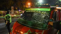 Terlibat Tabrakan dengan Ojol, Sopir Angkot Kabur Lompat ke Sungai Babura Medan
