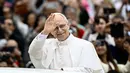 Audiensi ini merupakan salah satu tradisi penting dalam kehidupan Gereja Katolik. (Filippo MONTEFORTE/AFP)