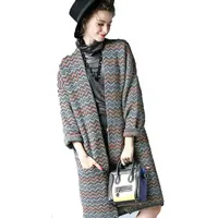 Bergaya dengan cardigan. (via: id.aliexpress.com)