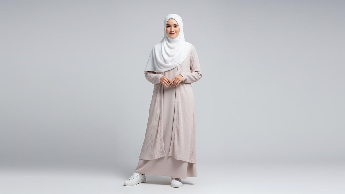 8 Cara Memilih Bahan Gamis yang Nyaman, Adem dan Cocok untuk Aktivitas Seharian