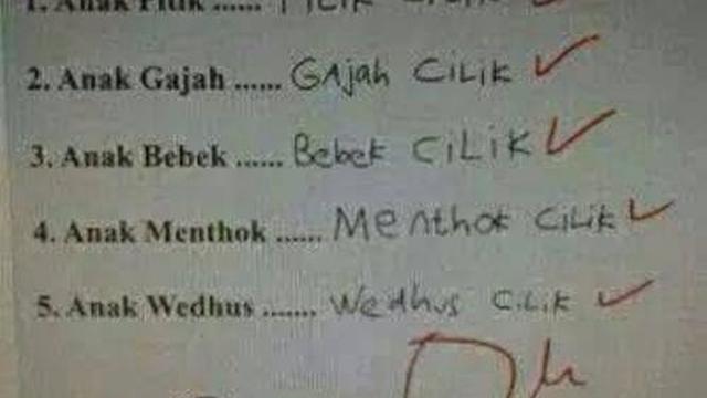 6 Jawaban Polos Anak SD di Soal Ujian, Bikin Guru Senyum Tipis