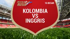 Inggris lolos ke babak delapan besar Piala Dunia 2018.