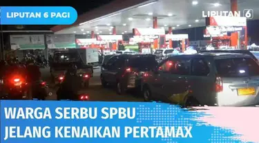 Tepat pukul 00.00 WIB hari ini, harga BBM Pertamax resmi ditetapkan Rp 12.500 per liter. Merespon hal tersebut, warga langsung berburu Pertamax untuk mendapat harga lama Rp 9.000 per liter sebelum harga naik per hari ini.