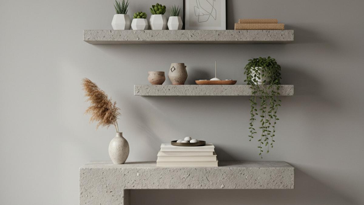 10 Model Dapur Kecil Meja Semen dan Ambalan Dinding, Rumahmu Dijamin Estetik