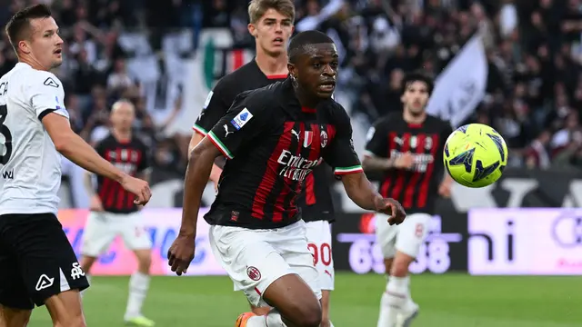 Hasil Liga Italia: AC Milan Tumbang di Kandang Spezia