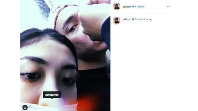 Dikabarkan Dekat, Ini 7 Potret Mesra Adipati Dolken dan Canti Tachril