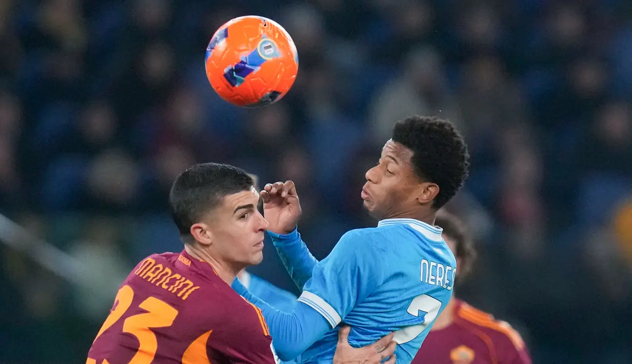Performa ini melanjutkan tren positif sang pemain. Tercatat, Neres sudah mengemas tiga gol hanya dalam dua pertandingan terakhir. (AP Photo/Gregorio Borgia)