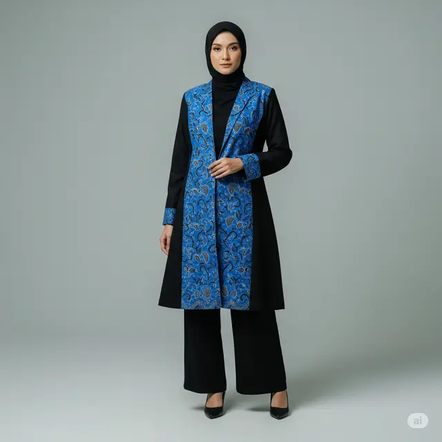 9 Model Baju Batik Blazer Panjang Modern Terbaru 2025: Tren Fashion yang Wajib Anda Miliki