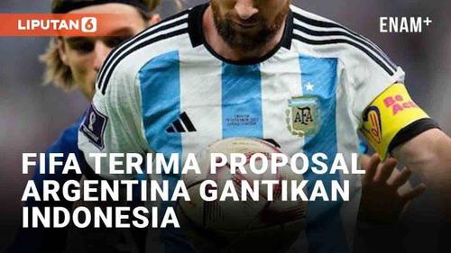 VIDEO: FIFA Terima Proposal Argentina Gantikan Indonesia jadi Host Piala Dunia U20 2023