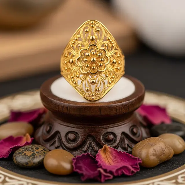 Model Cincin Emas Arab Saudi