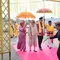 Prosesi adat Mopotilolo untuk Penjabat Gubernur Gorontalo Rudy Salahuddin bersama istri, saat tiba pertama kalinya di Bandara Djalaludin Tantu, Sabtu, (18/5/2024). (Foto – Nova Diskominfotik)
