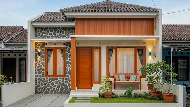Rumah 1 Lantai dengan Teras Depan