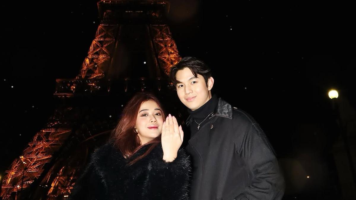 Gaya Serasi Brisia Jodie &amp; Jonathan Alden Pamer Cincin Lamaran di Paris