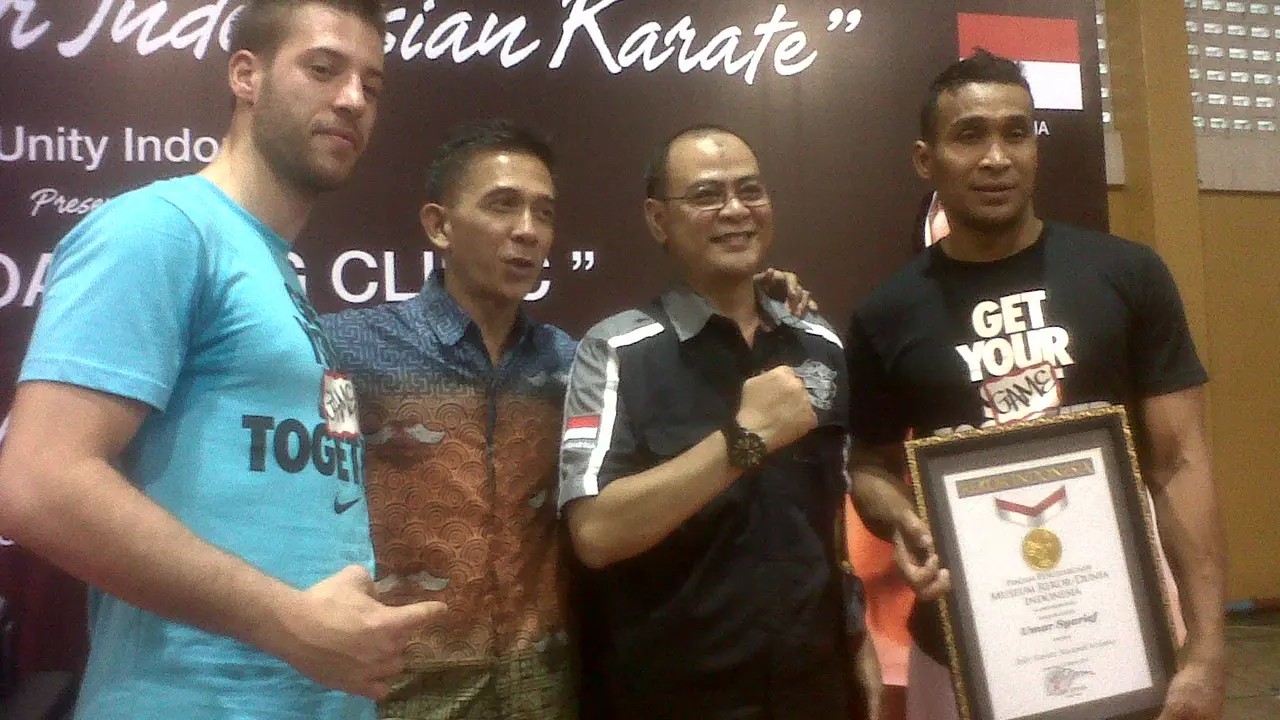 Dua Atlet Karate Internasional Berikan Coaching Clinic di Jakarta