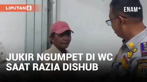 VIDEO: Pusing! Jukir Liar Ngumpet di WC Minimarket Saat Razia Dishub di Duren Sawit