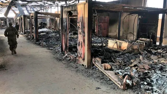 Kondisi Pangkalan Militer AS Usai Dihujani Rudal Iran