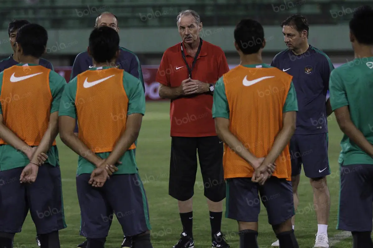 Timnas Indonesia akan melakukan pemusatan latihan Timnas Indonesia di Stadion Manahan, Solo, 22-27 September 2016. (Bola.com/Vitalis Yogi Trisna)
