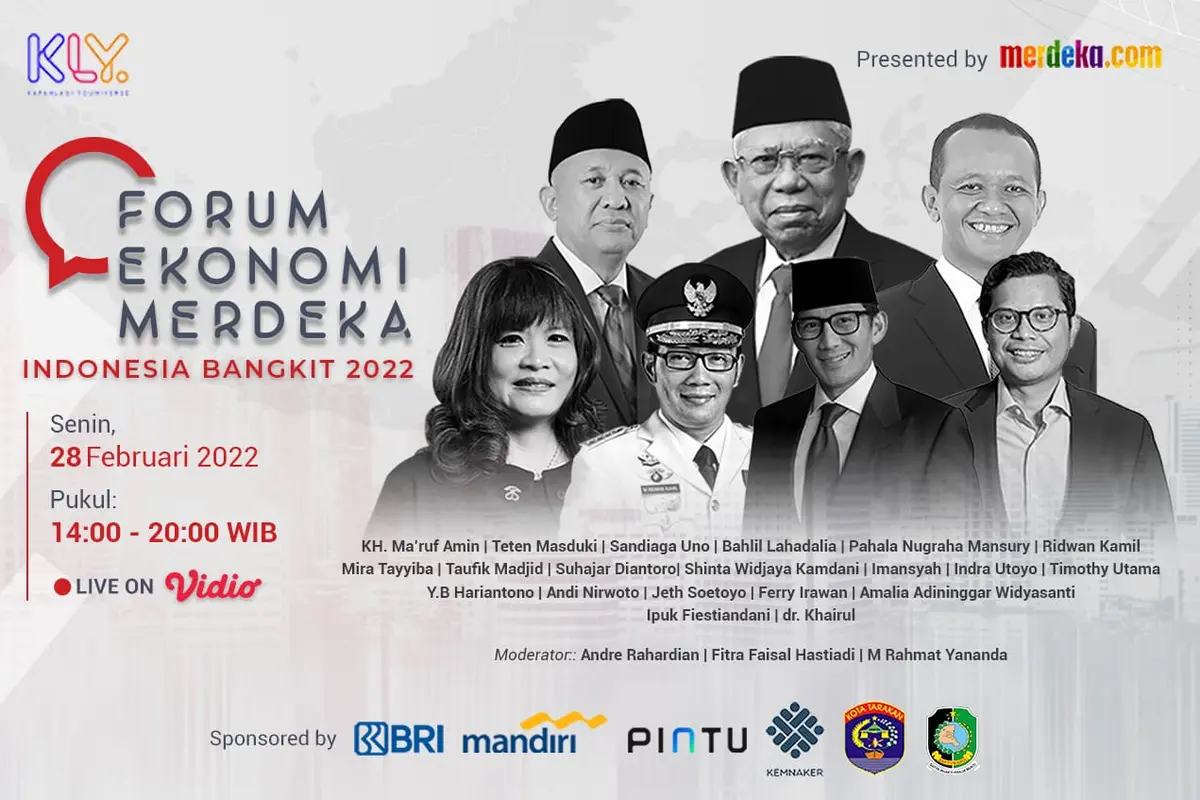 Forum Ekonomi Merdeka: Indonesia Bangkit 2022