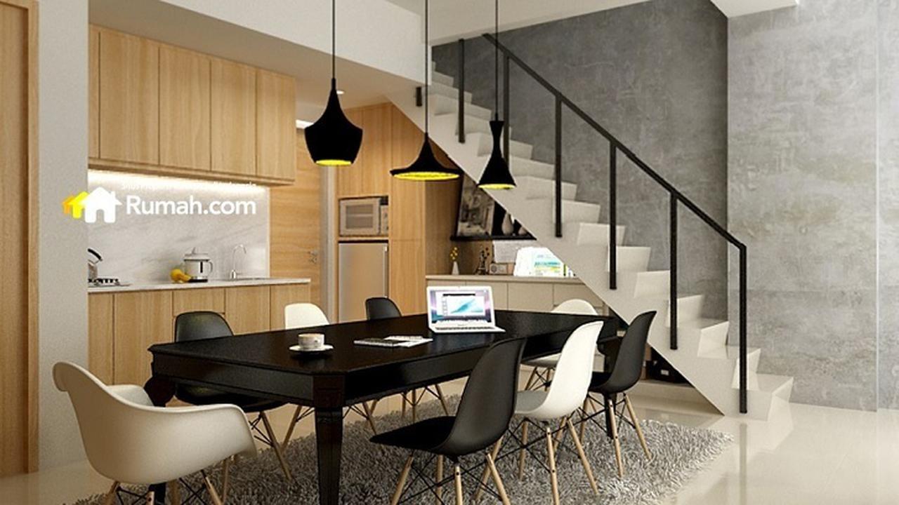 Contoh Desain Interior Hunian Bergaya Mezzanine