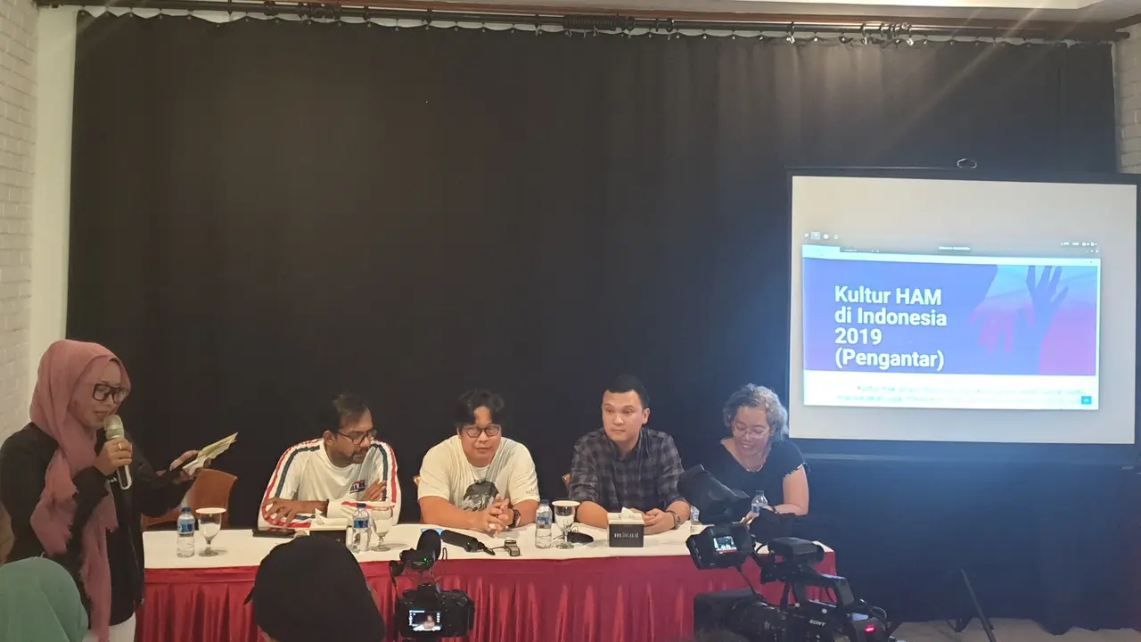 Peneliti Perhimpunan Pendidikan Demokrasi (P2D) menemukan adanya timpang pengetahuan dan sikap soal HAM di Indonesia. (Liputan6.com/Nanda Perdana)
