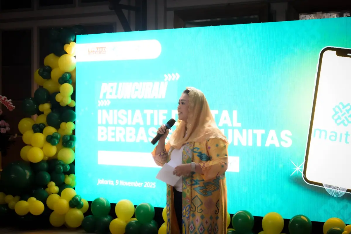 Direktur Wahid Foundation, Yenny Wahid meluncurkan Maitra.