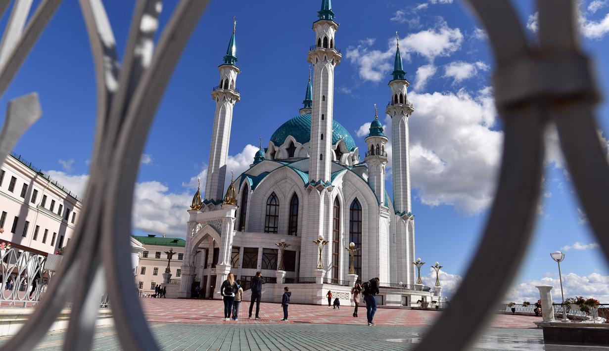 foto kul sharif masjid cantik di