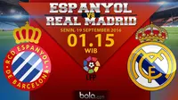 Espanyol vs Real Madrid (Bola.com/Rudi Riana)
