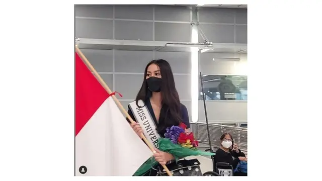 7 Potret Ayu Maulida saat Bertolak ke Florida, Ikuti Ajang Miss Universe 2020
