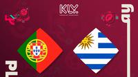 Piala Dunia 2022 - Portugal Vs Uruguay (Bola.com/Adreanus Titus)
