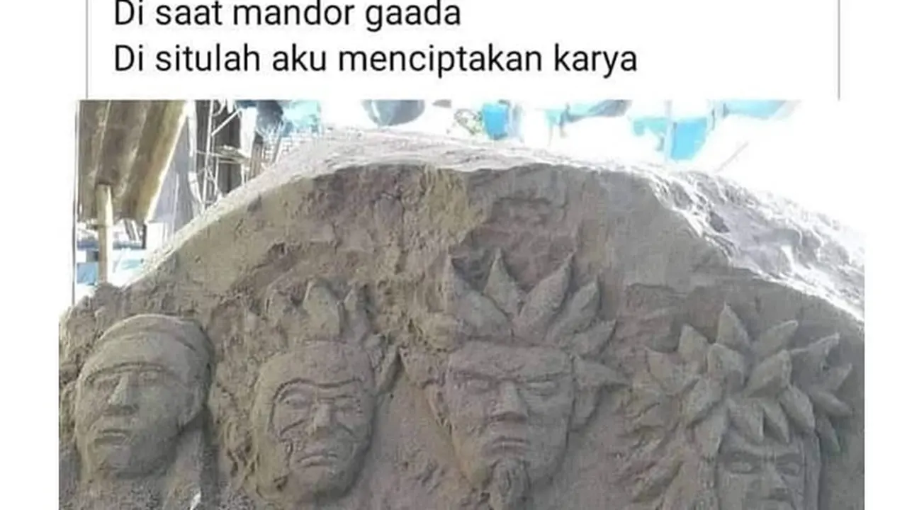 6 Hasil Karya Kuli Bangunan saat Kerja Santai Ini Bikin Mandor Terdiam