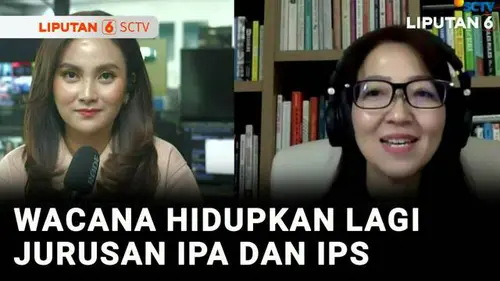 VIDEO: Kemendikdasmen Mau Hidupkan Lagi Jurusan IPA dan IPS di SMA