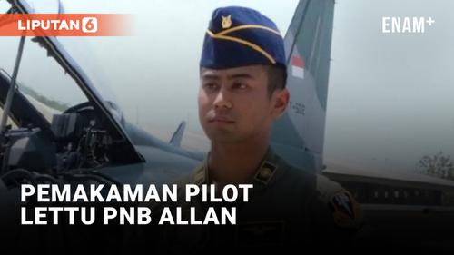 VIDEO: Pilot Pesawat T50i Golden Eagle dimakamkan