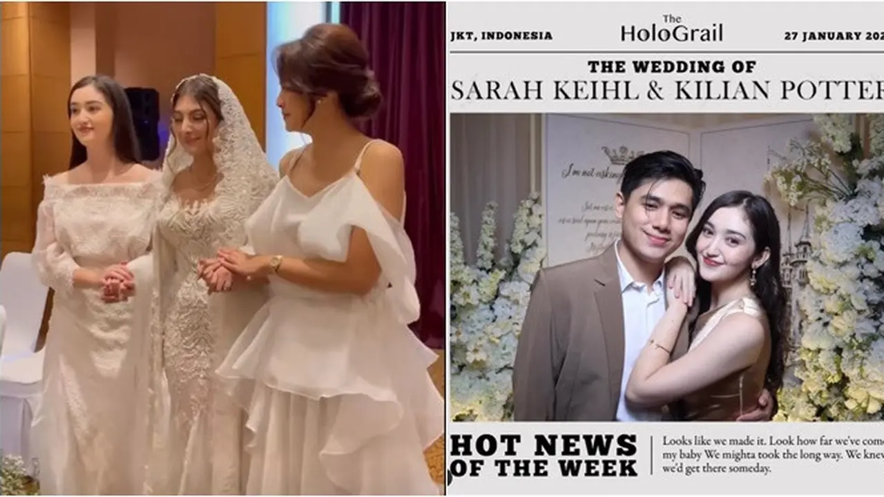 6 Potret Ranty Maria Jadi Bridesmaid di Pernikahan Sarah Keihl, Bareng Rayn Wijaya