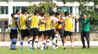 Sebanyak 34 pemain mengikuti seleksi skuad Piala Dunia U-17 2023 di Indonesia. (Bola.com/M Iqbal Ichsan)