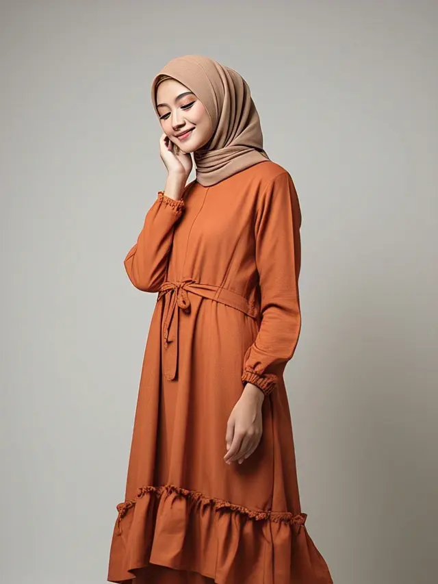 Model Gamis Terracota 2025