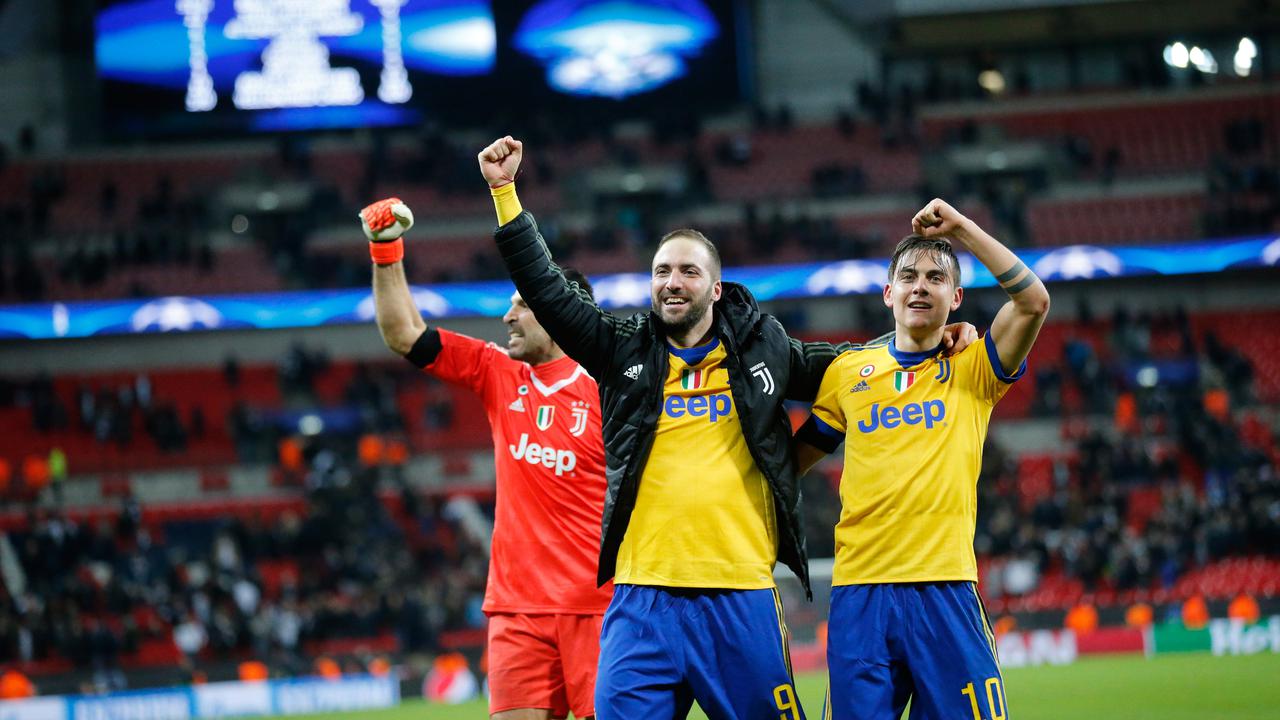 Gol Higuain dan Dybala Singkirkan Tottenham Hotspur di Liga Champions